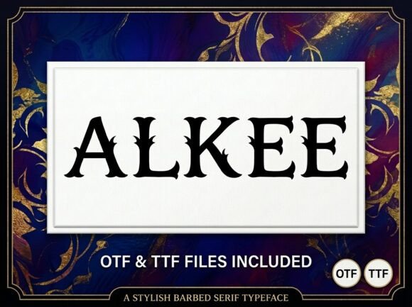 Alkee: A Standout Display Font for Campaign Headlines