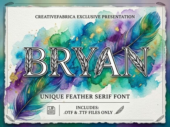 Bryan: A Display Font That Makes Your Headlines Unmissable