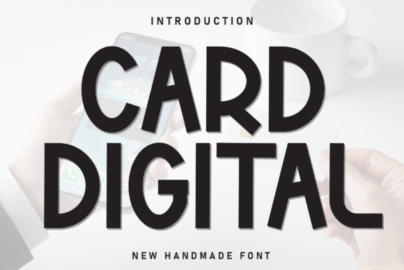 Card Digital: A Display Font That Cuts Through the Scroll