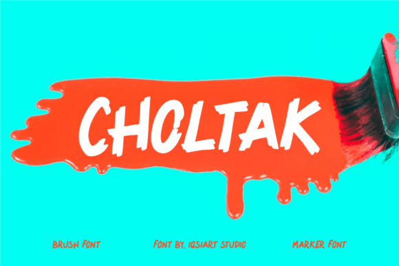 Choltak: A Bold Display Font That Gives Your Brand Real Personality