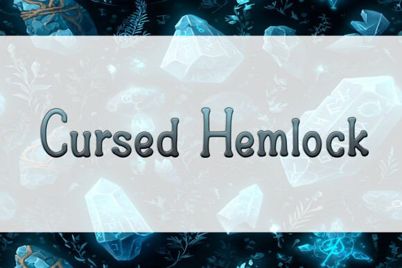 Cursed Hemlock: A Display Font That Commands Attention