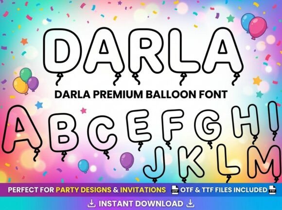Darla: A Playful Display Typeface for Joyful Branding