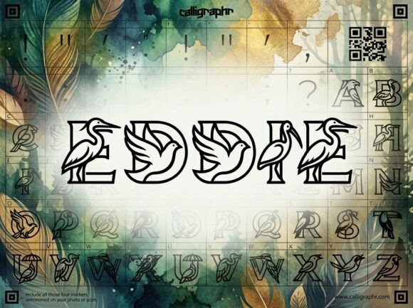 Eddie: A Display Typeface That Soars in Digital Layouts