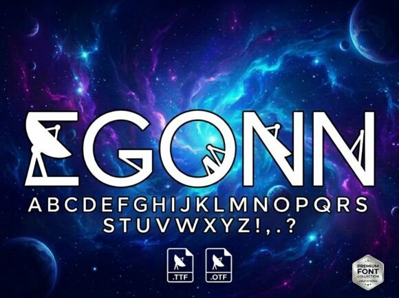 Egonn: A Bold Display Font for Editorial Impact