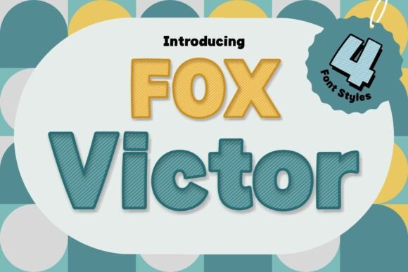 Fox Victor: A Playful Display Font That Elevates Real Small Business Branding