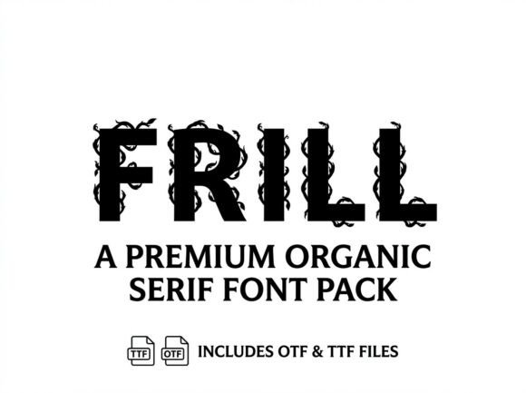 Frill: A Display Font That Earns Its Place