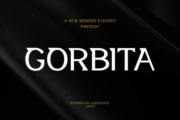 Gorbita: A Display Typeface That Commands Editorial Presence