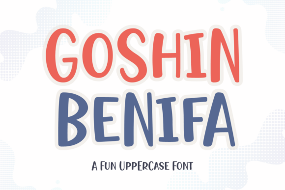 Goshin Benifa: A Playful Display Font That Lifts Digital Branding