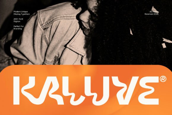 Kaluve: A Modern Display Typeface for Digital Branding