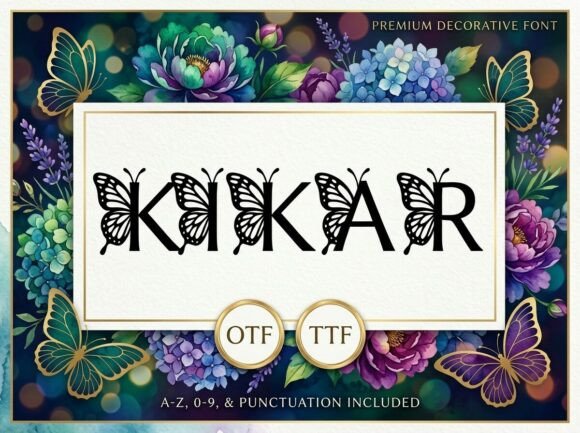 Kikar: A Display Typeface That Breathes Grace Into Editorial Design