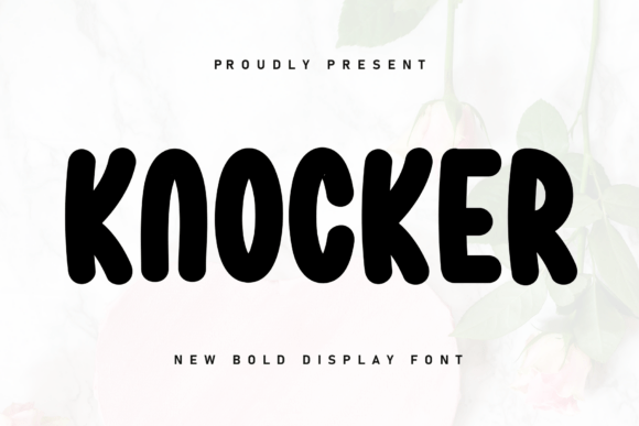 Knocker: A Handwritten Display Font That Feels Human