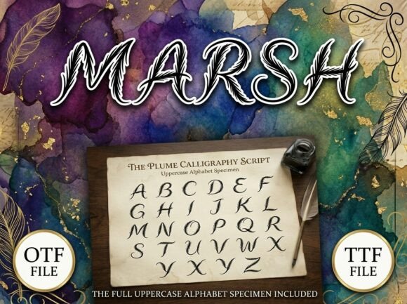 Marsh: A Display Font That Commands Attention