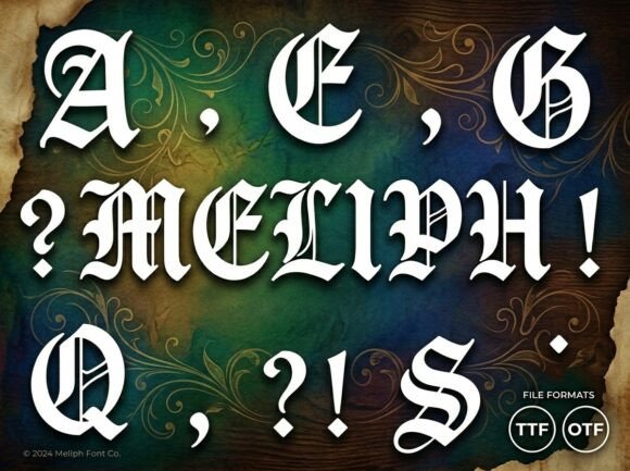 Meliph: A Standout Display Font for Digital Branding