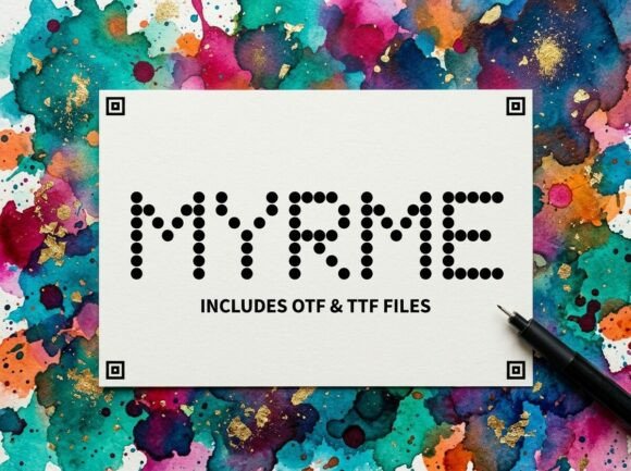 Myrme: A Display Font That Makes Your Brand Instantly Memorable