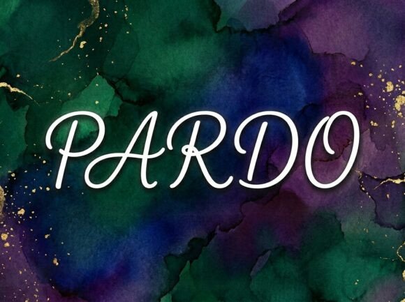 Pardo: A Standout Display Font for Small Business Branding