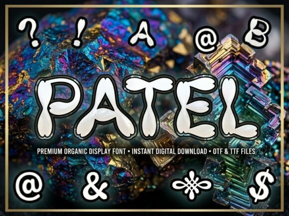 Patel: A Thoughtful Display Typeface for Editorial Moments