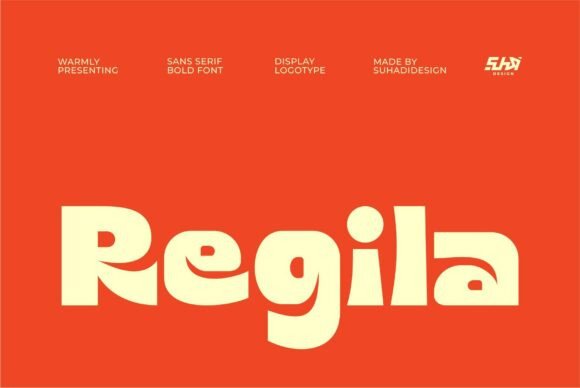 Regila: A Display Font That Commands Attention