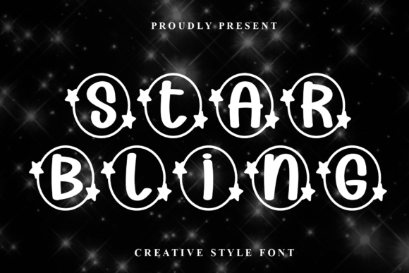 Star Bling: A Sparkling Display Font for Bold First Impressions