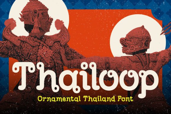 Thailoop: A Playful Display Font for Scroll-Stopping Brand Content