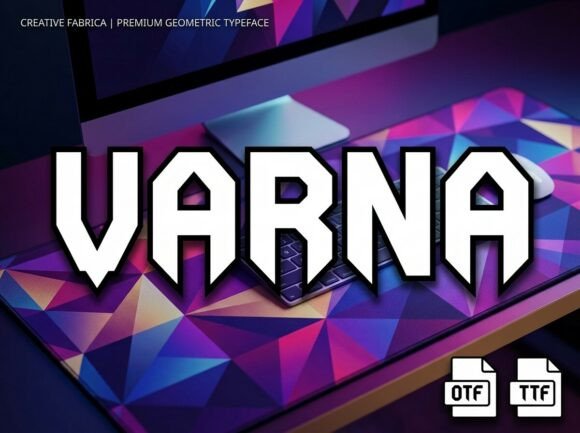 Varna: A Display Font That Commands Attention