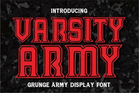 Varsity Army Font: Bold, Trustworthy Branding for Small Businesses