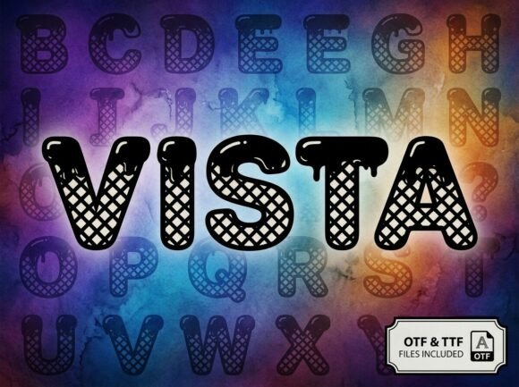 Vista: A Bold Display Font That Commands Attention